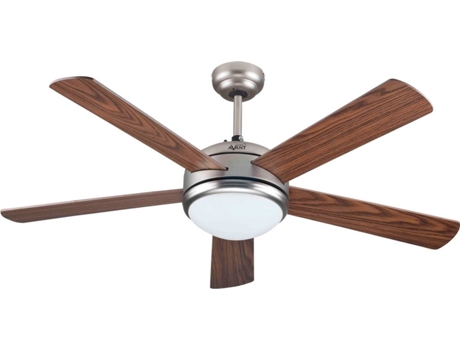 Ventilador de Techo AVANT AV7744 (3 Velocidades - Diámetro 52 cm - 65 W - Gris)