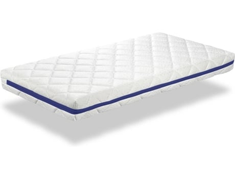 Colchon Cuna 70 x 140 HERMES Espuma, Altura 11 cm, Transpirable y Desenfundable. Firmeza Ideal Para Bebes