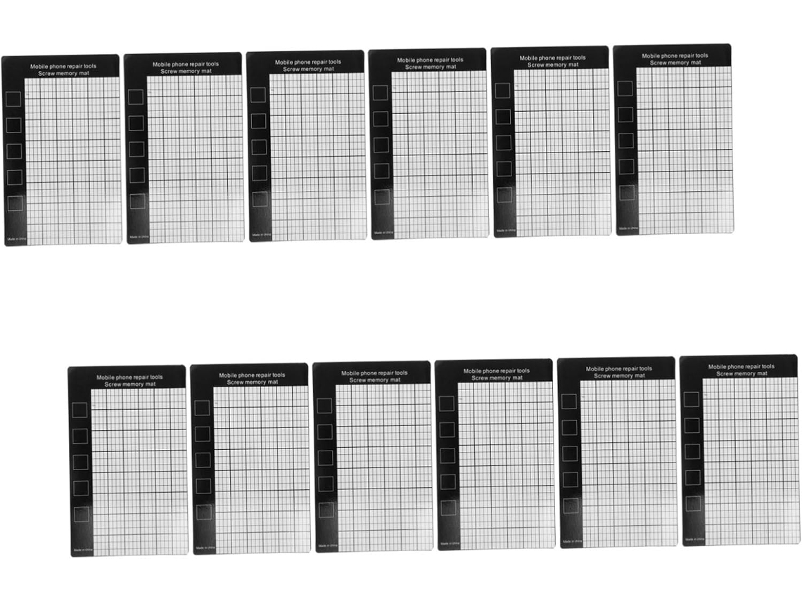 Topbathy Juego De 12 Bandejas Magnéticas Área Trabajo Estable