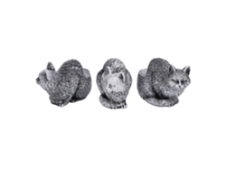 Piezas De Macetas De Resina Con Patas De Animales, Estatuas Elevadoras Para Decoración De Interiores Y Exteriores, Gato Durmiendo