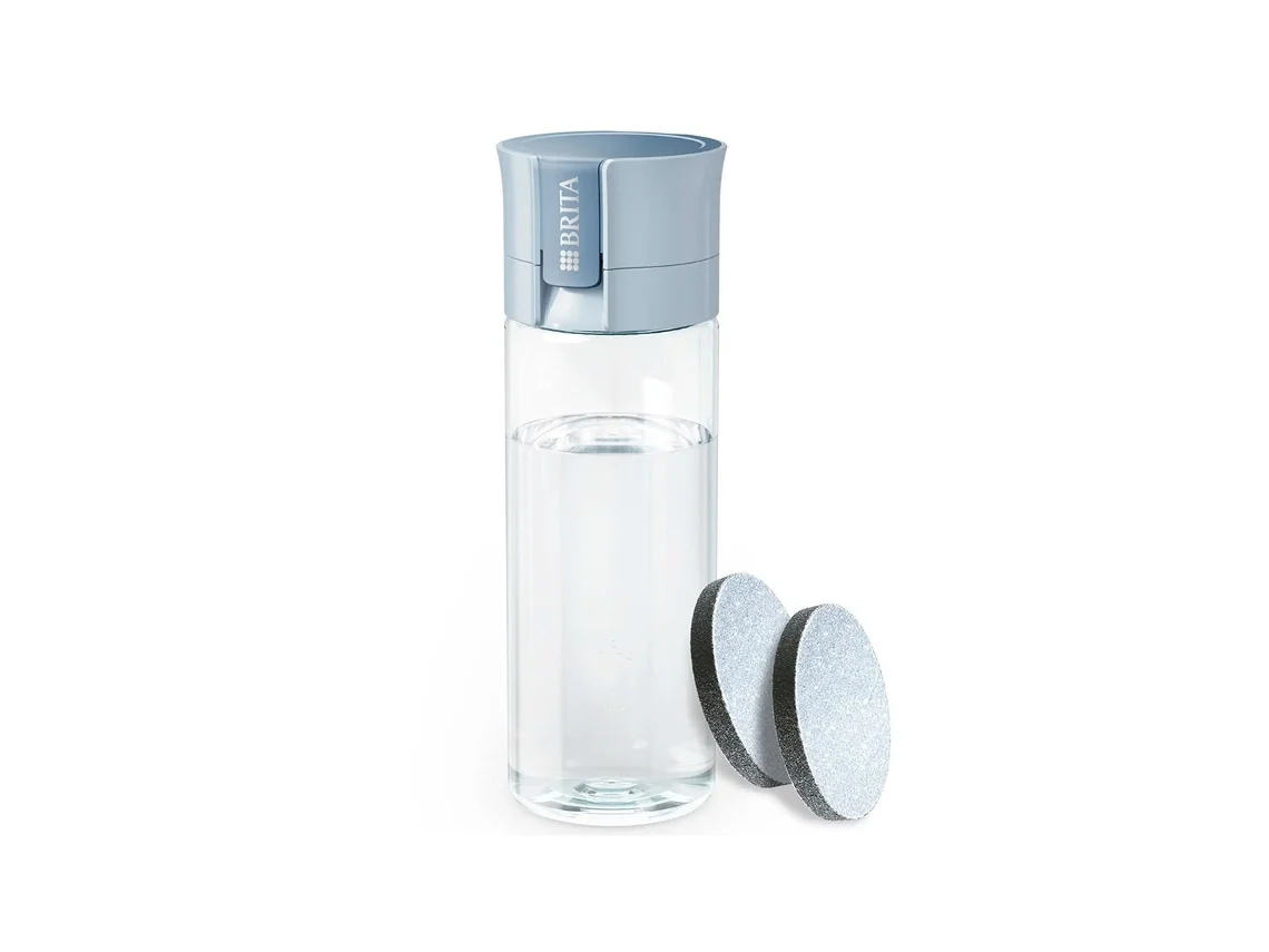 BRITA Vital Botella Purificadora de Agua Azul Claro 600Ml