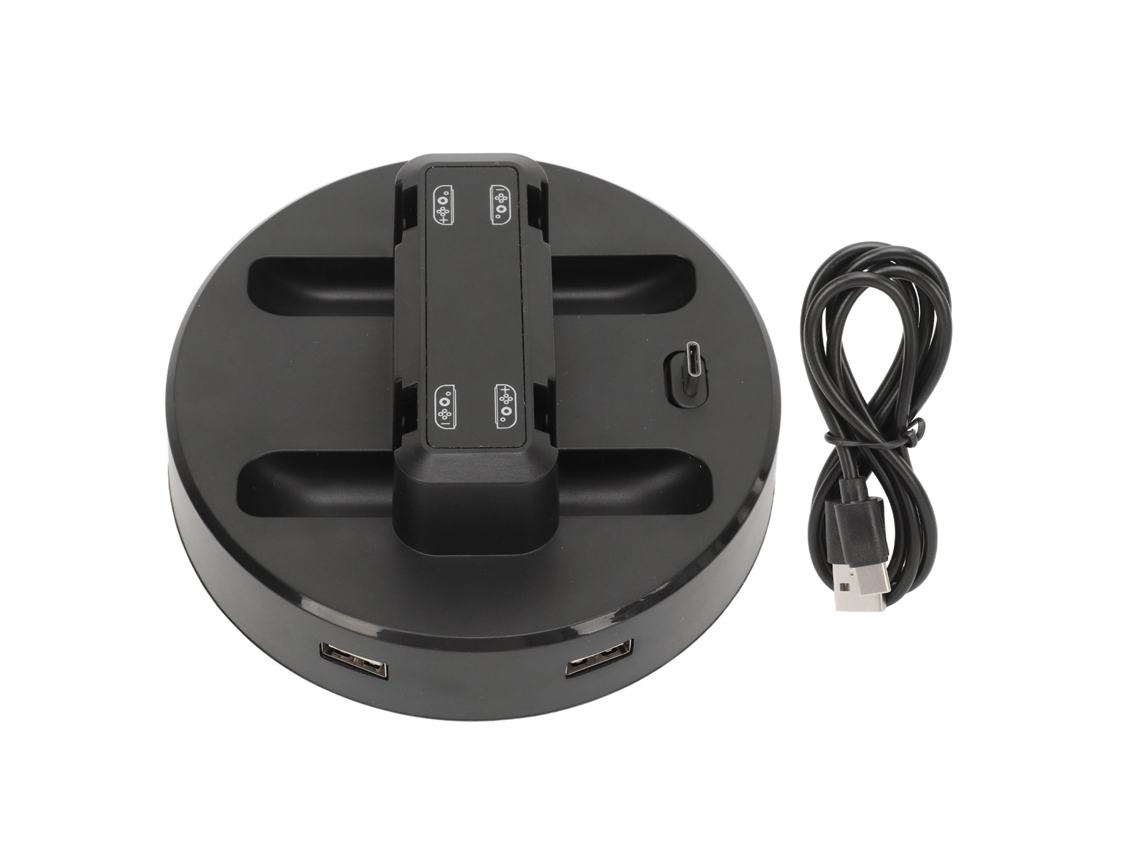 Base De Carga Para Mando Doble Con Protección Inteligente Y Diseño Compacto.