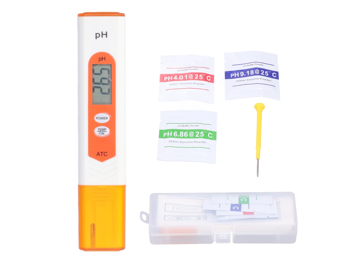 Medidor De Ph Digital Portátil, Resistente Al Agua, De Alta Precisión, Para El Tratamiento De Aguas Residuales Y El Análisis De La Calidad Del Agua.