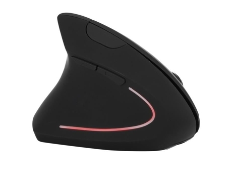Ratón vertical Ashata Ratón de carga inalámbrico Ratón ergonómico Ratón óptico inalámbrico vertical para computadora HURRISE