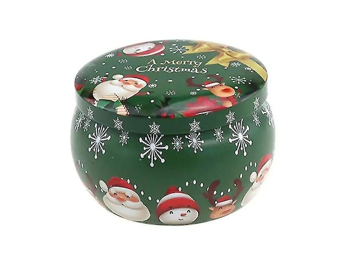 2026-tarros De Hojalata Navideños 4.4oz Para Almacenamiento De Café Té Especias Dulces Joyería Y Decoración