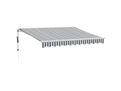 Toldo Retráctil VIDAXL Antracita Aluminio (300x250 cm)
