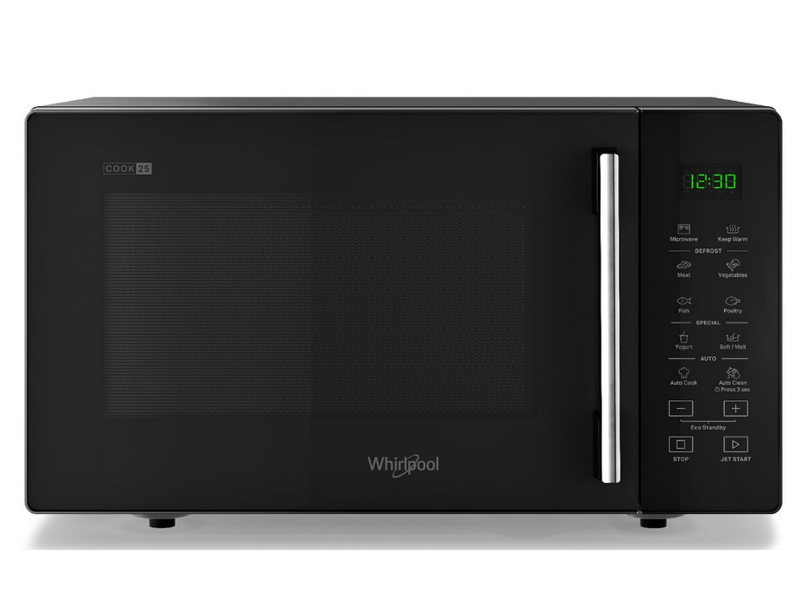 Microondas WHIRLPOOL Solo 25L 900W Negro Mwp251B