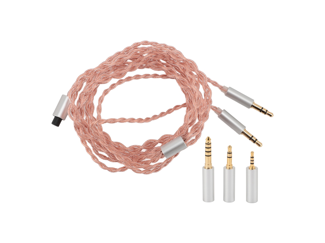Cabo Divisor Y Para Fones De Ouvido 49.21 Polegadas 3.5mm Macho Para 2.5mm/3.5mm/4.4mm Fêmea Para Pc