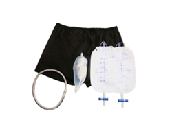 Bolsa Urinaria Reutilizable Para Hombres Con Embudo De Silicona Y Braguita, Talla M, Lwom