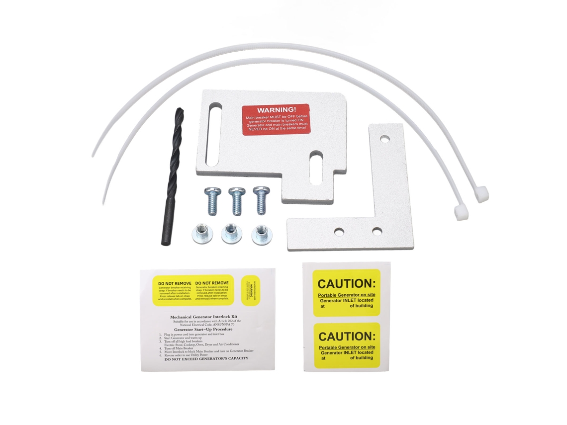 Kit De Bloqueo De Generador Interlock De 1-1/2 Pulgadas Para Paneles Horizontales Cutler Hammer Ch 150 De 200 A