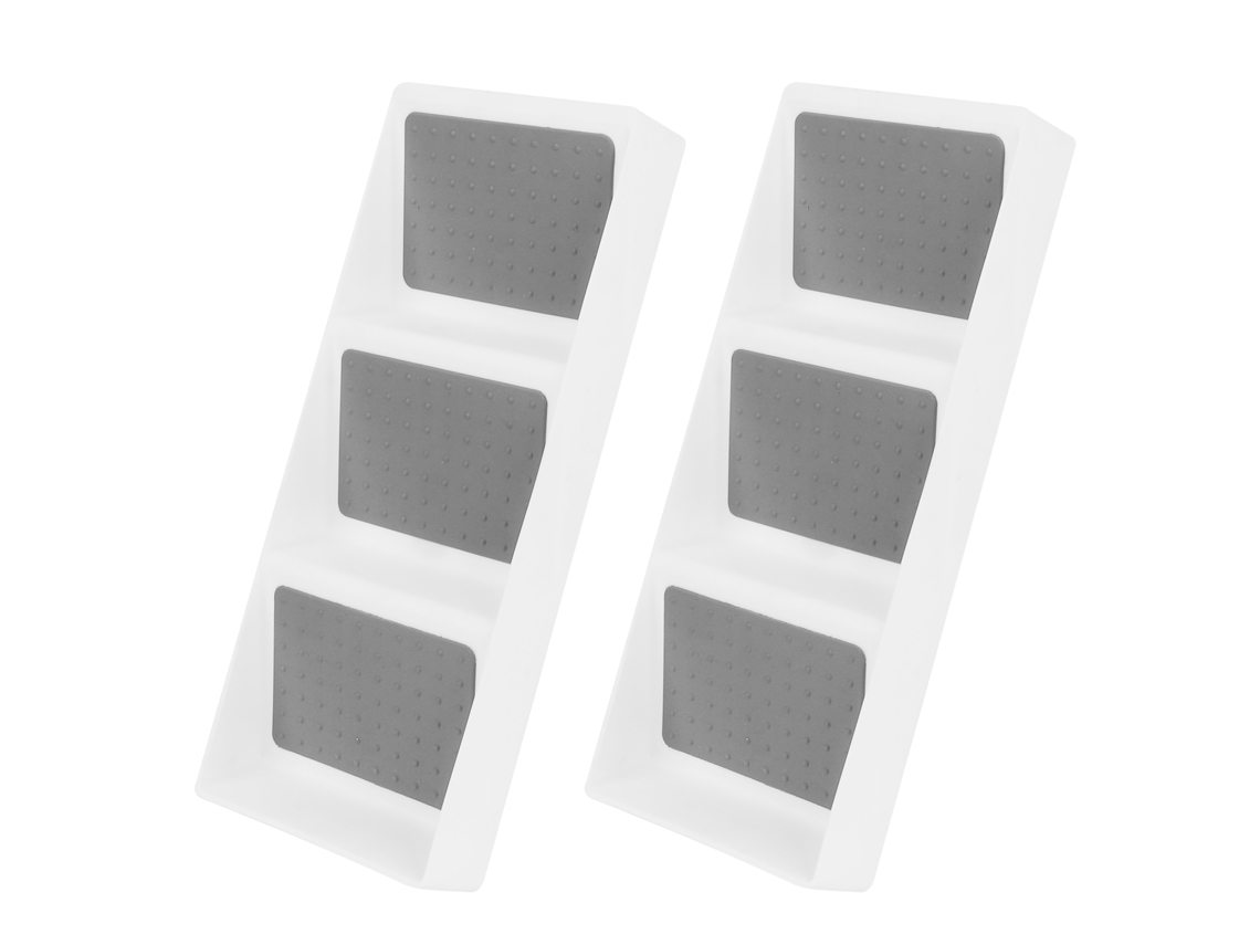 Organizador De Cajones De 3 Niveles (2 Unidades) Para Especias, Medicamentos, Cosméticos Y Cocina.