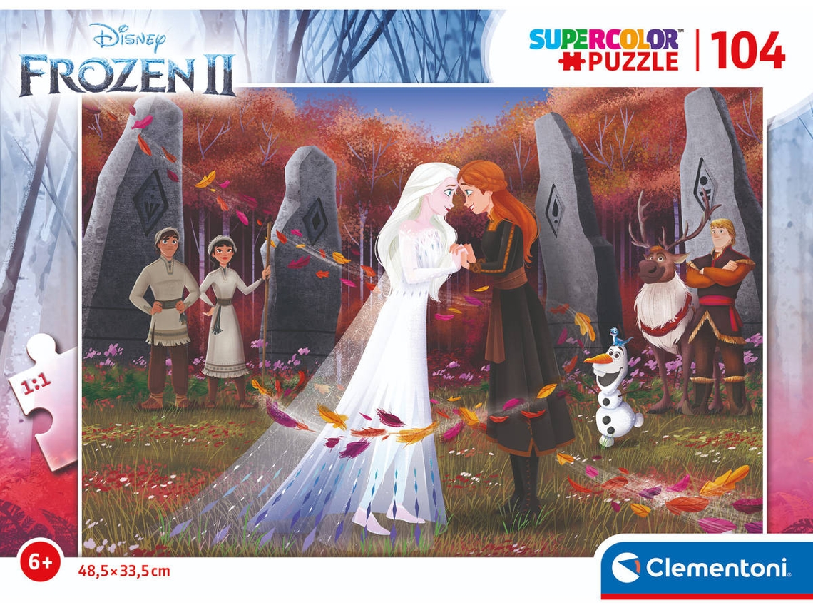 Puzzle DISNEY Frozen Congelado (Multicolor - Edad Mínima: ‍4 Años)