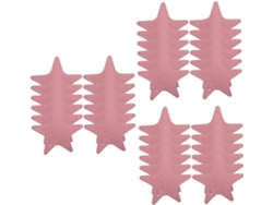 Juego de 36 pegatinas decorativas y prácticas antideslizantes en forma de estrella, fabricadas en PEVA, para baño, Slowmoose