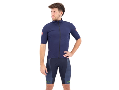 Jerseys CASTELLI Jersey Manga Curta Perfetto Ros 2 Wind Azul M Homem