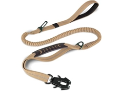 Correa Ajustable Para Perros, De 1,2 M X 1,8 M, Con Material Reflectante, Dos Asas Acolchadas, Apta Para Perros Medianos, Grandes Y Extragra
