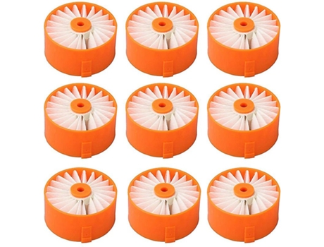 Compatível com filtro bsv2020 para black+decker bsv2020g, pacote com 9