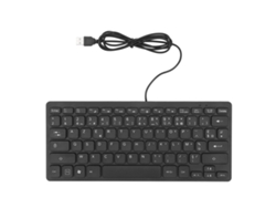 Teclado USB bilingüe con cable ultradelgado de 78 teclas