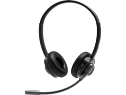 Auriculares Bluetooth PORT DESIGNS Pro Lite 200 (Over Ear - Micrófone - Noise Cancelling - Negro)