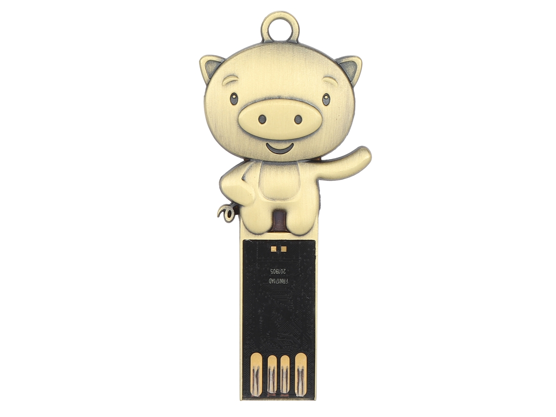Memoria Usb 2.0 Metálica Portátil E Impermeable De 32 Gb Para Almacenamiento De Datos En Windows, Mac Y Linux.