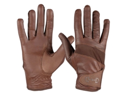 Guantes de equitación de cuero y malla para mujer HORZE