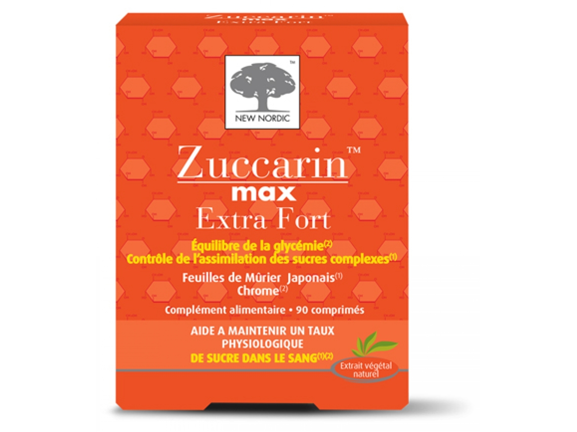 Zuccarin Max Extra Strong 90 Tabletas NEW NORDIC