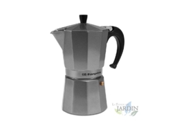 Cafetera Italiana ORBEGOZO Aluminio Plata (9 Tazas)
