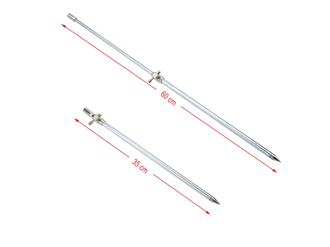Soporte Telescópico Para Alarma De Pesca De 35-60 Cm. Soporte Para Alarma De Picada De Pez.