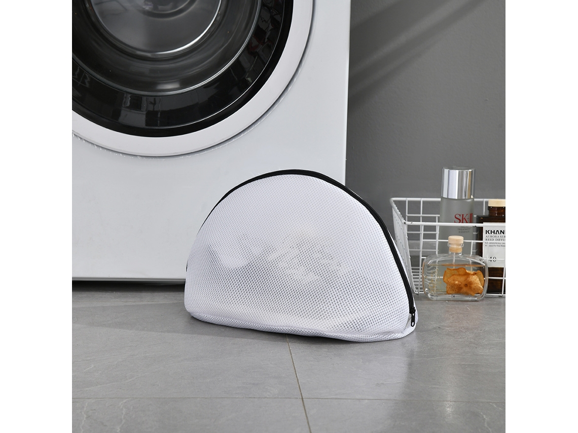 Bolsa de malla para la ropa sucia con cremallera, apta para zapatillas deportivas, lavable a máquina, la opción perfecta para viajar y guardar la ropa.