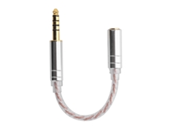 Cable Adaptador De Audio Balanceado De 4,4 Mm Macho A Hembra A 2,5 Mm Compatible Con Zx300a Hifiman