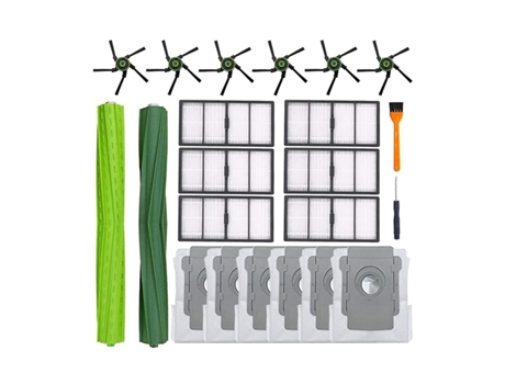 Acessórios de Aspirador Cepillo principal Cepillo lateral Filtro Hepa Compatible con S9 S9+ Polvo