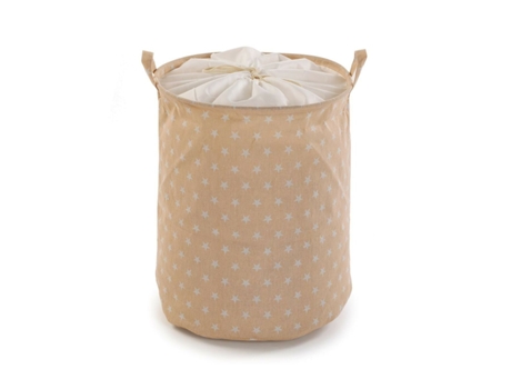Cesto para Ropa Sucia VERSA Stars B Poliéster Textil 38 X 48 X 38 Cm