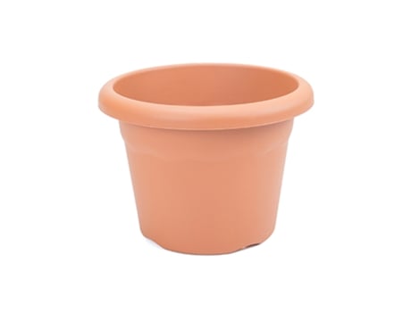 PLASTIKEN TERRA - Maceta Redonda Medida 26 cm 6L Terracota