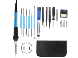 Kit De Soldador Eléctrico 60w Con Temperatura Ajustable Herramienta De Soldadura Diy Con Interruptor Plug Us Ac110v