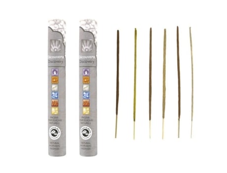 28 varillas de incienso ayurvédico natural - Discovery box LES ENCENS DU MONDE