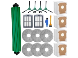 Kit de piezas de repuesto para aspiradora robot Webake Plus 405 Combo/505 Combo: cepillo lateral principal, cabezal de trapeador y filtro.