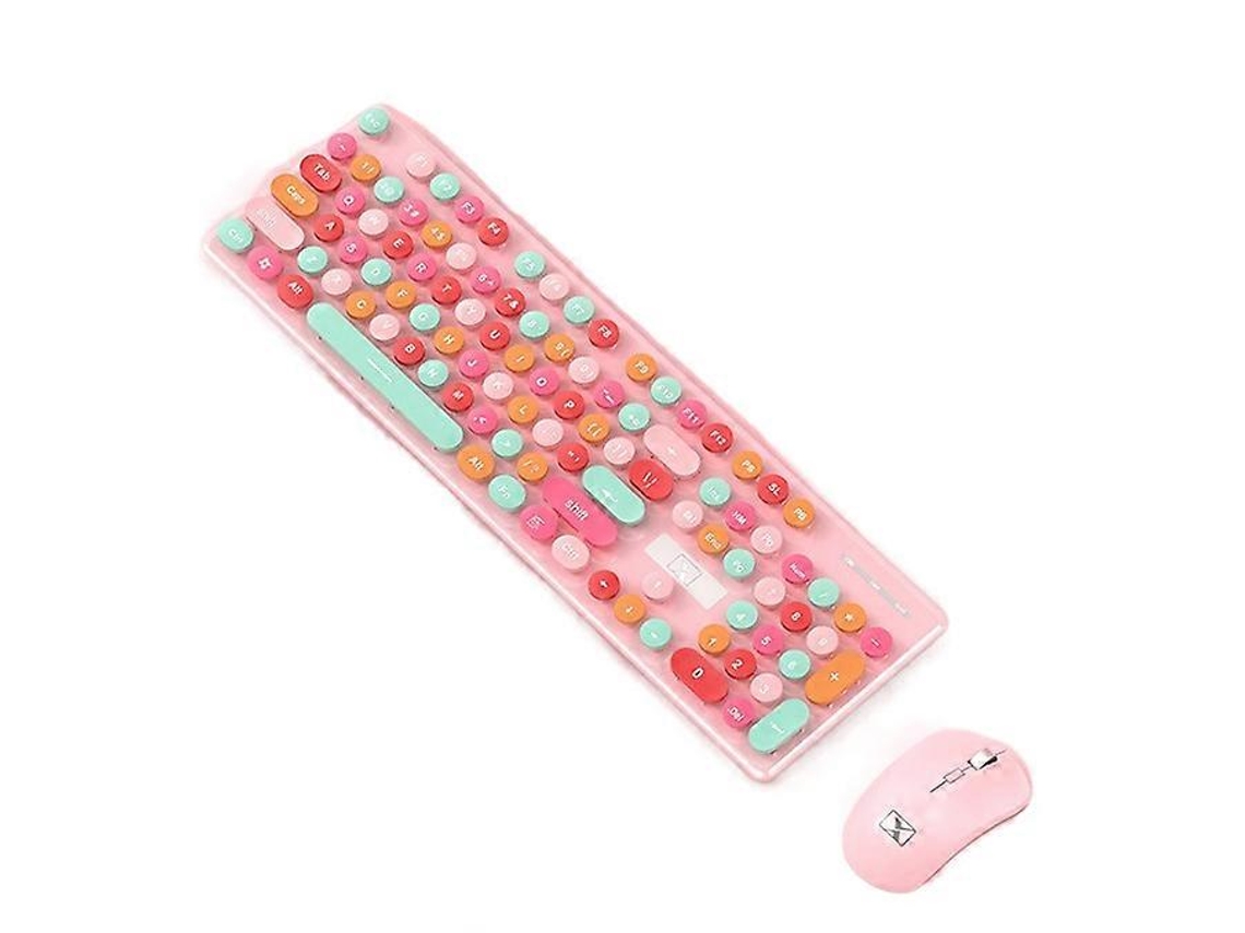 Teclado y ratón inalámbricos recargables para portátil Everley891
