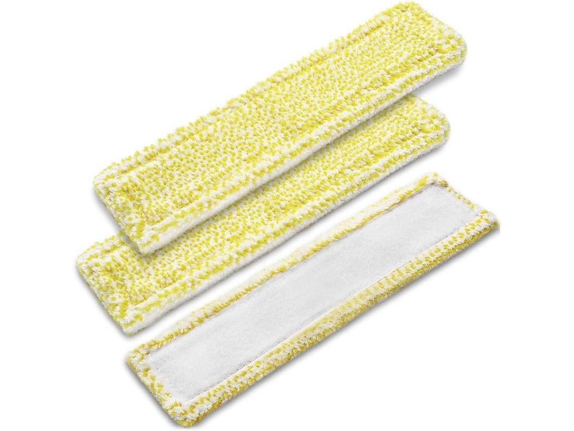 Paquete De 3 Paños De Limpieza De Microfibra Lavables Para Karcher Wv2 Plus Wv5 Premium Xci