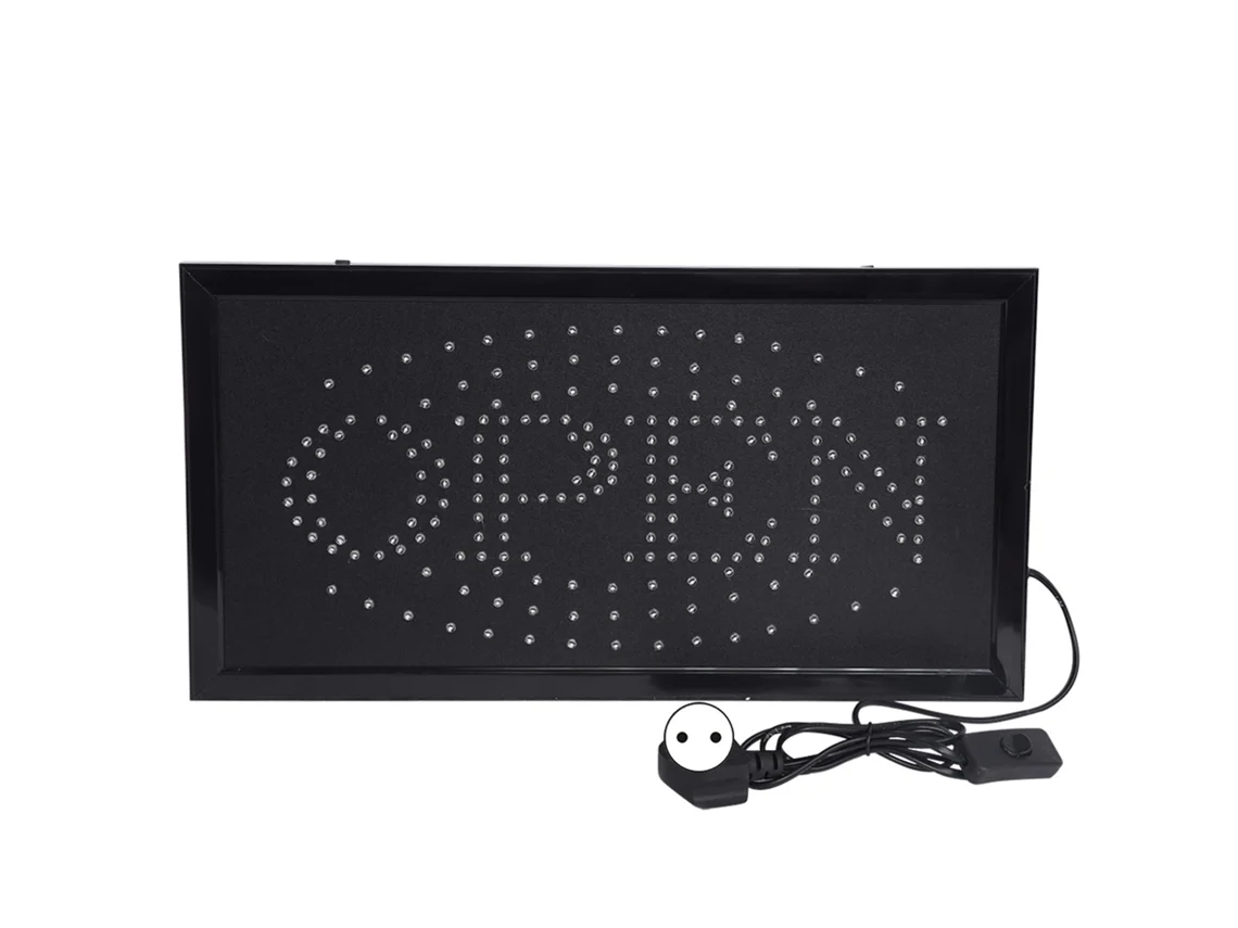 Letrero LED superbrillante para exhibir en tiendas, bares y clubes.