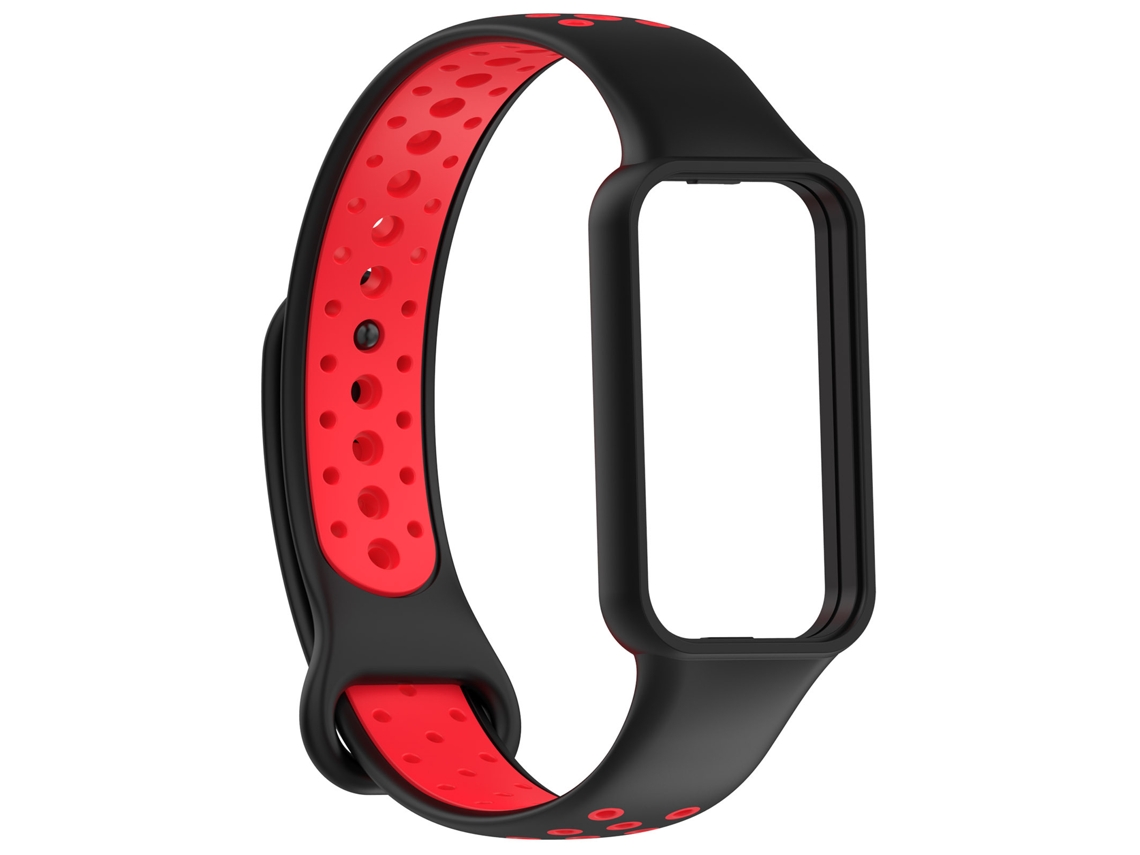 Pulsera de silicona transpirable bicolor para Xiaomi Mi Band 8 Active Stelasplen