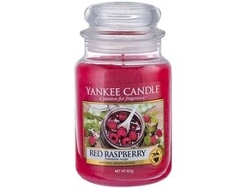 YANKEE CANDLE - Red Raspberry Candle - Raspberry Candle 411.0g