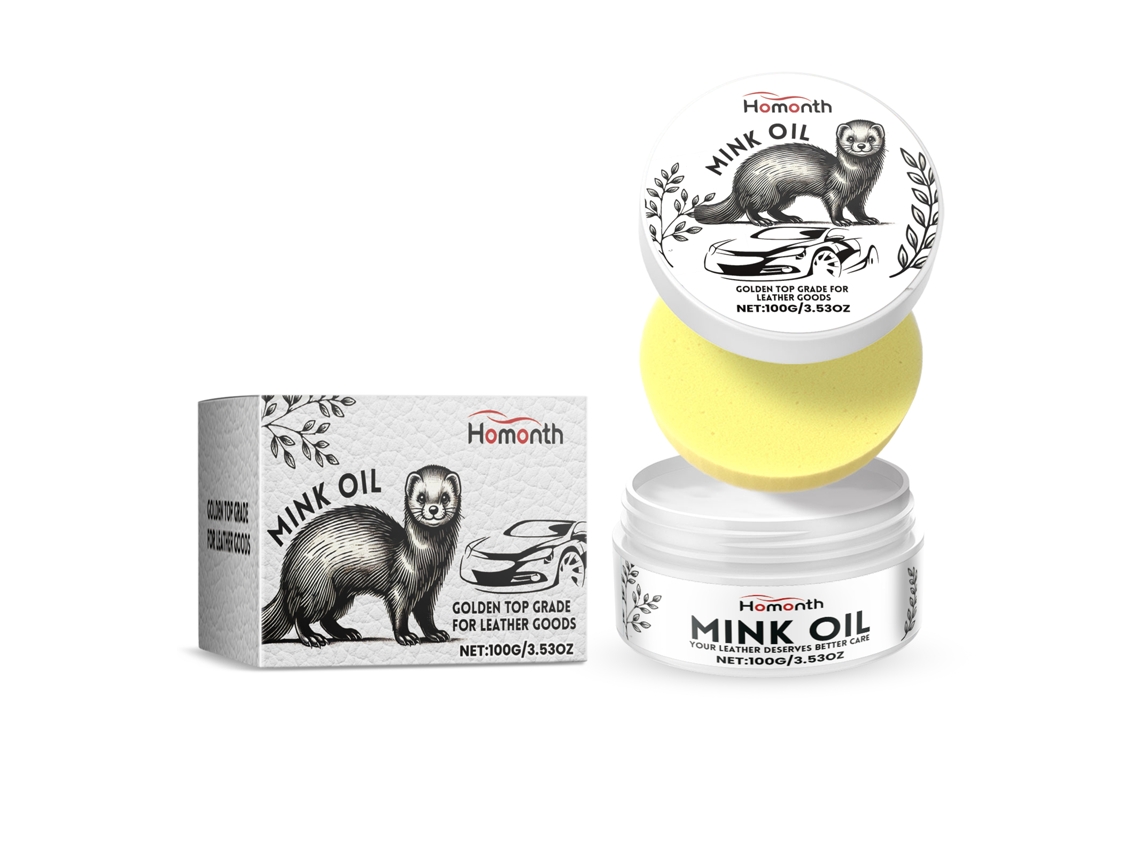 Crema limpiadora y para el cuidado del cuero del coche