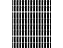 Paquete De 200 Estuches De Terciopelo Negro Para Bolígrafos Y Lápices, Color Negro, Estilo Moderno.