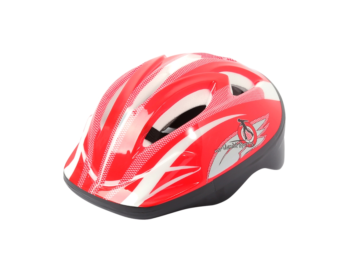 Casco de bicicleta infantil anticaídas, apto para bicicletas de montaña y carretera. Mdug (rojo)