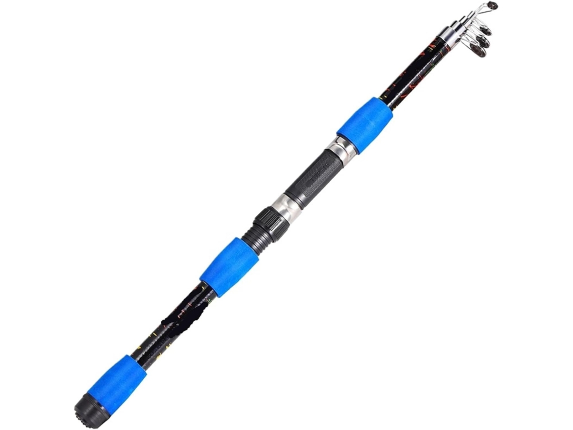 Caña De Pescar Ultraligera Telescópica Fibra Vidrio 1,8 M, Peso Del Señuelo 3 14 G, Resistente, Ligero