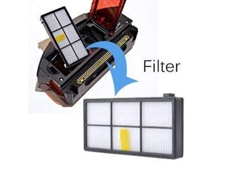 Para Irobot Roomba 980 990 900 896 886 870 800 Kit de accesorios filtros Hepa Kit de piezas de repuesto de cepillos