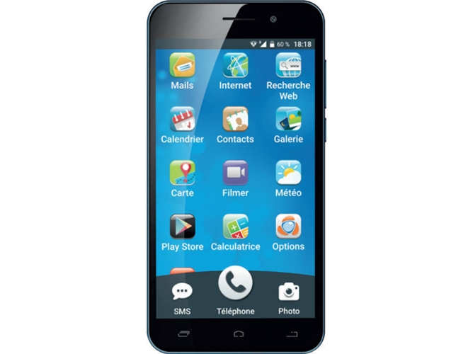 Smartphone ORDISSIMO LeNumero1 Mini (5'' - 2 GB - 16 GB - Negro)