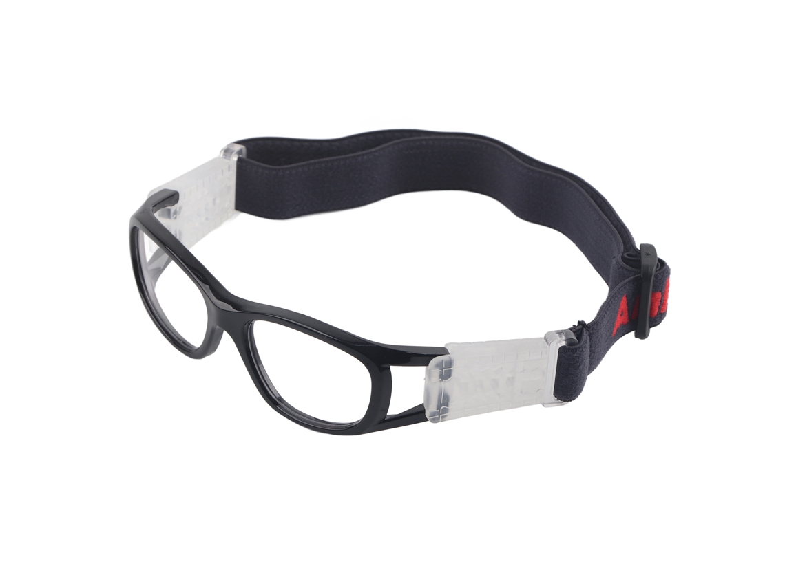 Gafas Deportivas Ajustables Para Niños Y Adolescentes Fútbol Ciclismo Baloncesto Negro