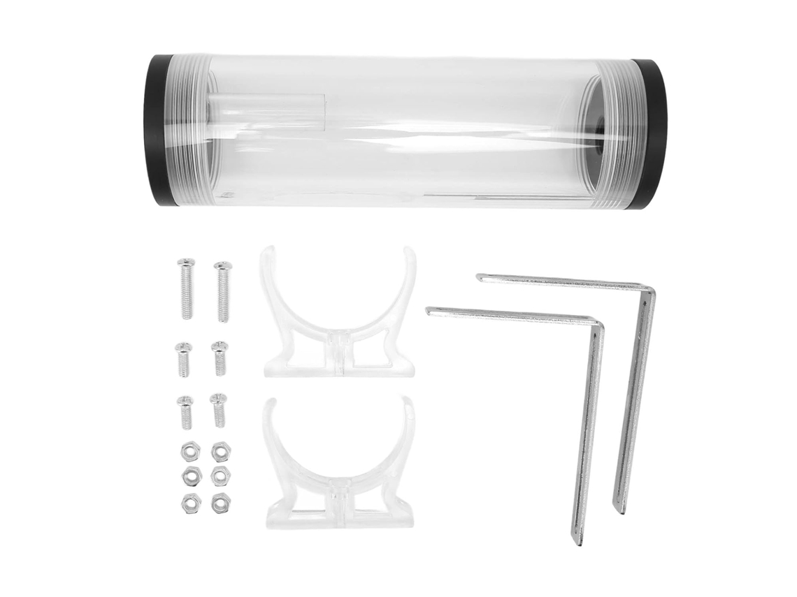 Fuentes de disipación de calor acrílicas con rosca G1/4 y 3 orificios para refrigeración líquida en PCs. SFUSHOS