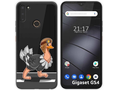 Carcasa Gigaset GS4 TUMUNDOSMARTPHONE Avestruz Multicolor
