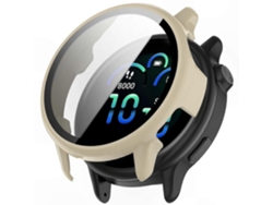 Capa Protetora Para Smartwatch Com Gps E Película De Vidro Temperado.